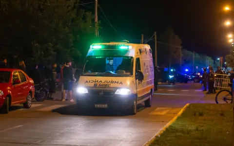 Ambulancia en la Alcaidía General de Salta - Ilustrativa