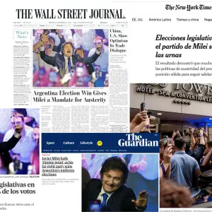Repercusión mundial en videos e imágenes de las elecciones argentinas