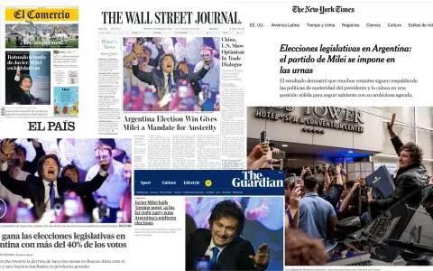 Repercusión mundial de las elecciones legislativas argentinas.