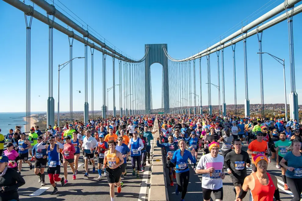 La tradicional maraton de Nueva York, en EEUU.