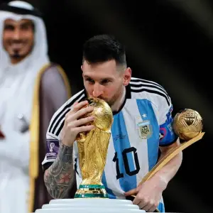 "Tres años de las tres estrellas", el recuerdo de Messi de aquel sueño que se le cumplió en Qatar