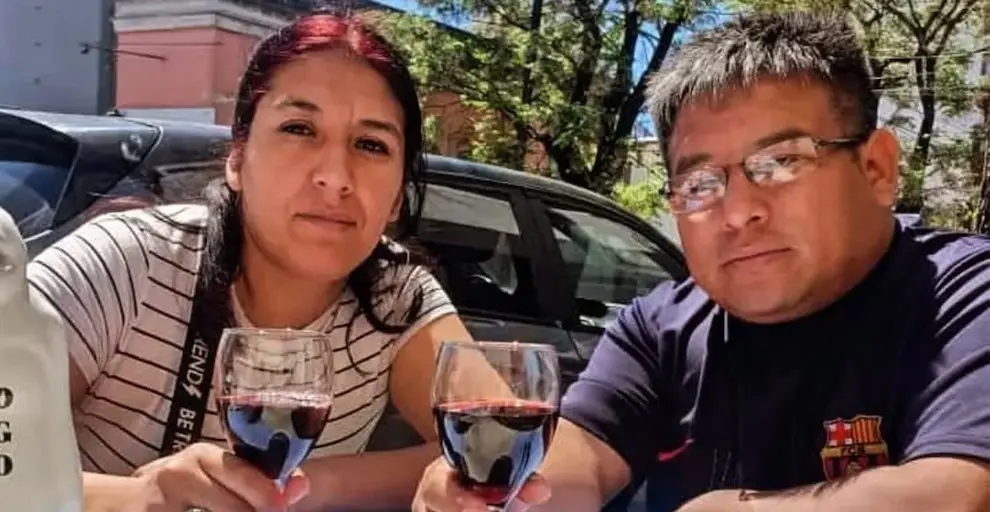 Lázaro Víctor Sotacuro y su esposa Mónica Débora Mujica