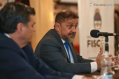 Fiscal general Eduardo Villalba.