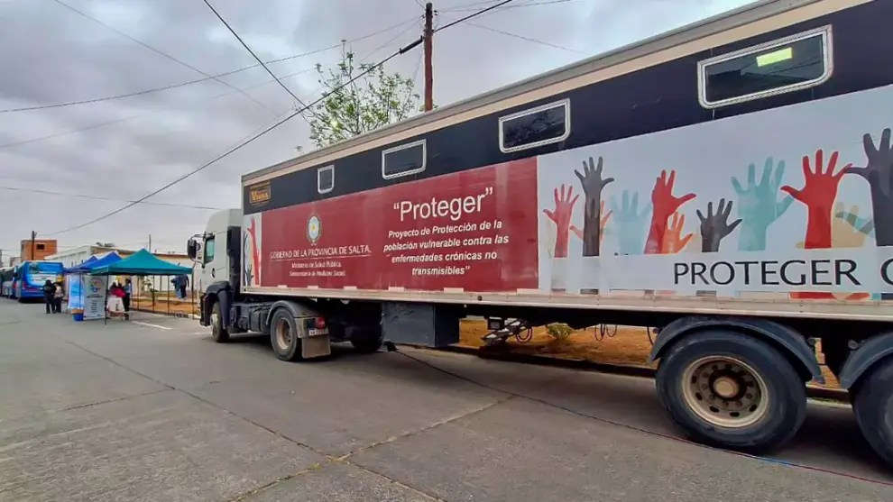 Camión oncológico