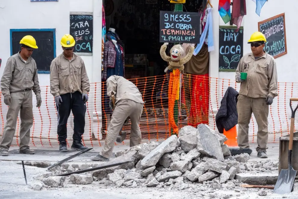 Comerciantes / Obras