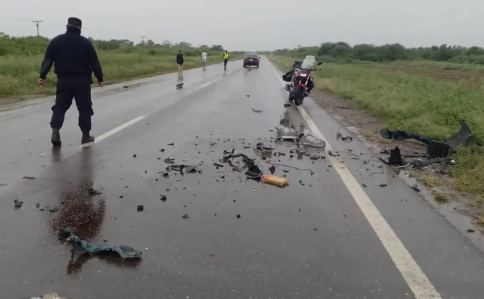 En época de lluvia se recomienda circular a velocidad moderada por las rutas de la provincia