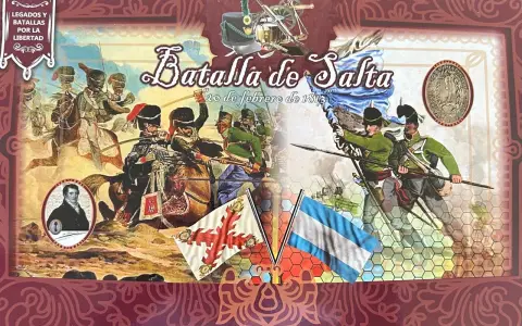 Pedro Cascales, creador del juego de la Batalla de Salta 