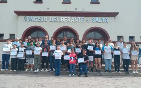 Los jóvenes salteños beneficiados en la última convocatoria