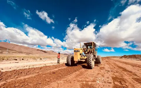 Las obras en la RN 51
