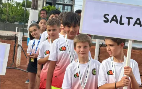 La delegación salteña en Neuquén