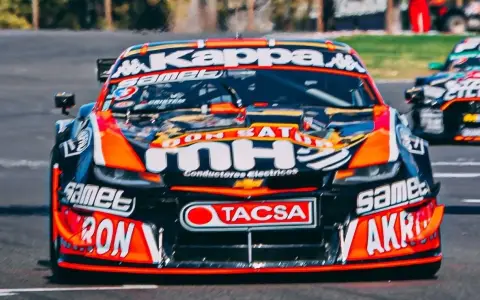 Agustín Canapino, una "flecha" a bordo de Chevrolet.
