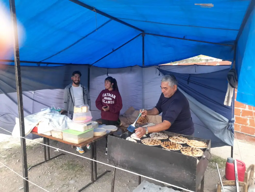 Los Burguitos vendedor de tortillas
