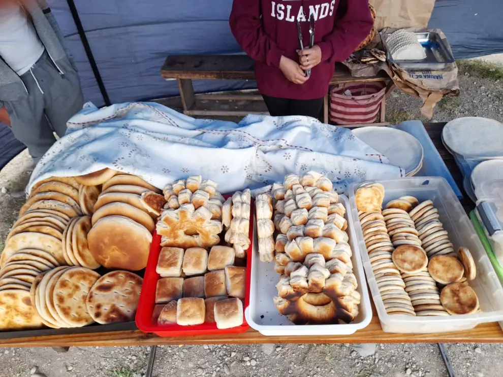 Los Burguitos vendedor de tortillas
