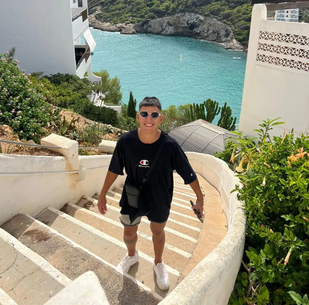 Lucas Tudela, salteño en Ibiza