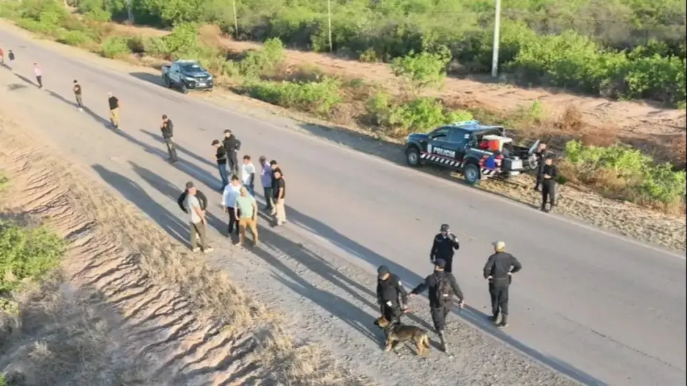 Operativo en la provincia de Santiago del Estero.