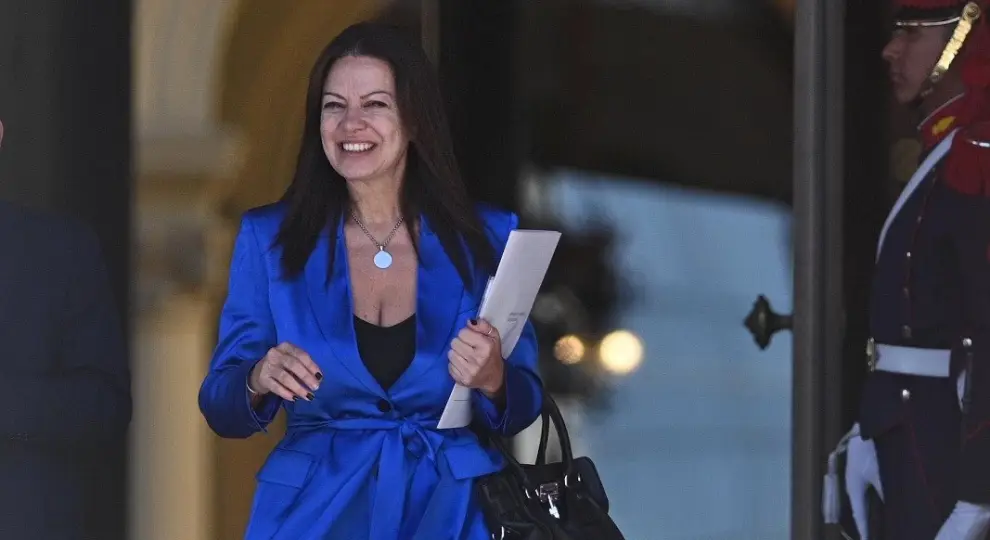 Sandra Petovello - ministra de Capital Humano