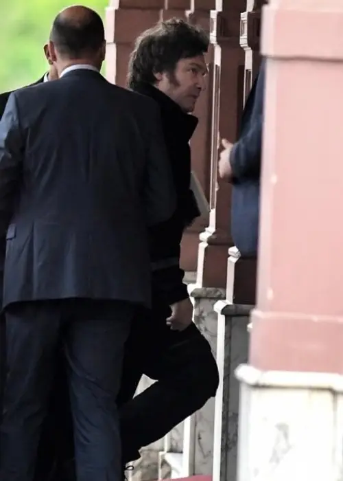Javier Milei en Casa Rosada
