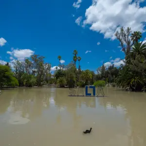 Preocupa a los salteños el estado de abandono del Parque San Martín