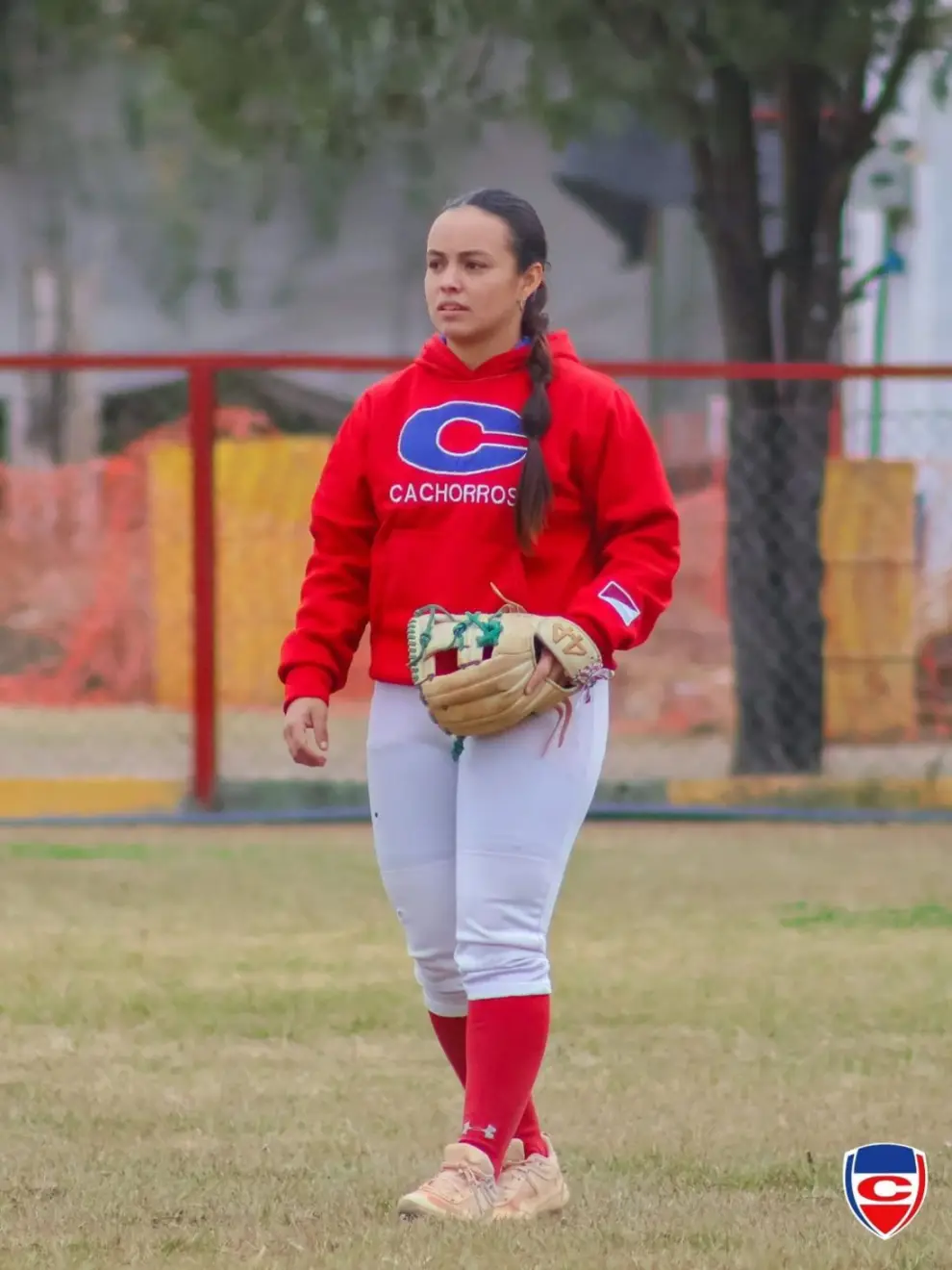 En los recesos de verano, Candela vuelve a vestir los colores de Cachorros