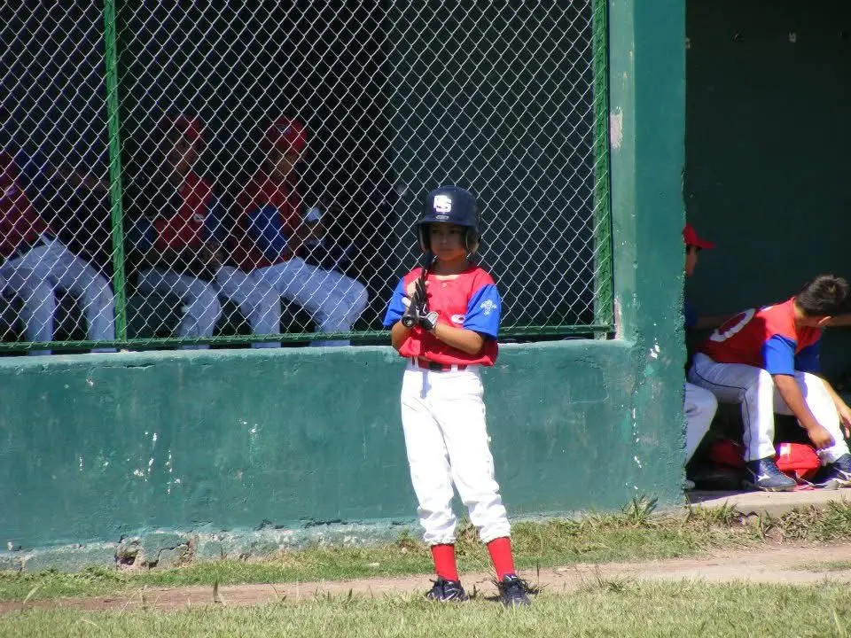 Candela, en sus primeros años jugando para Cachorros