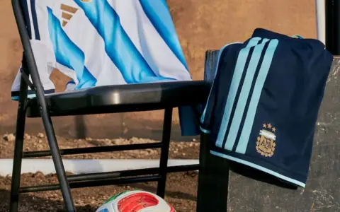 nueva camiseta de la Selección Argentina
