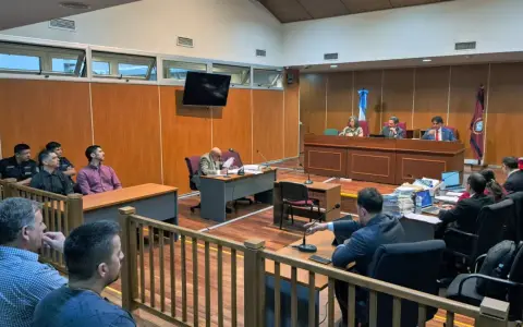 La Sala de Grandes Juicios del Poder Judicial.
