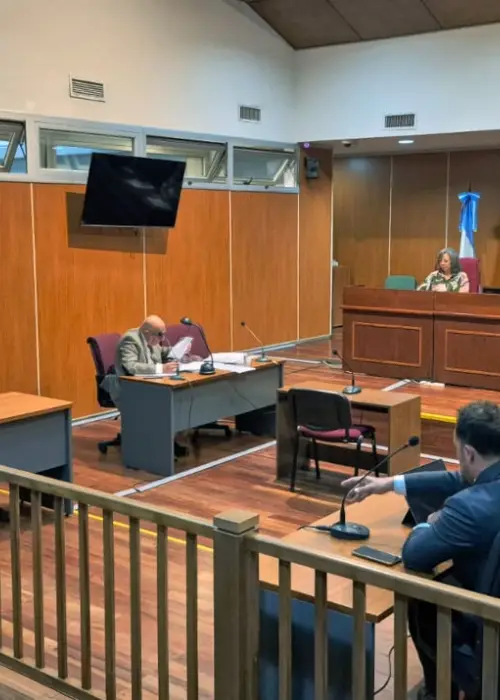 La Sala de Grandes Juicios del Poder Judicial.