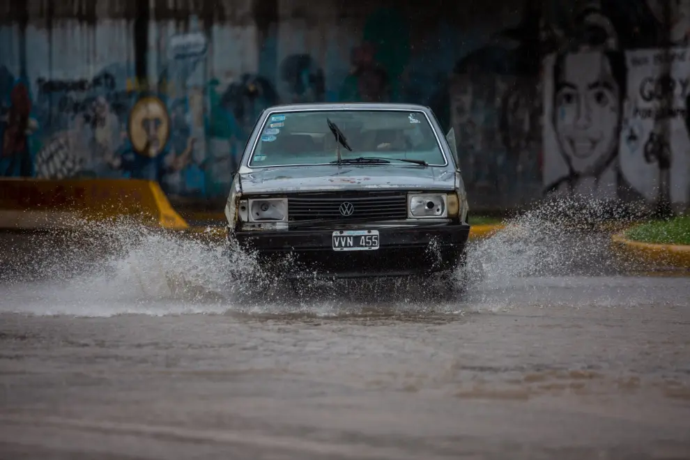 Lluvia en salta