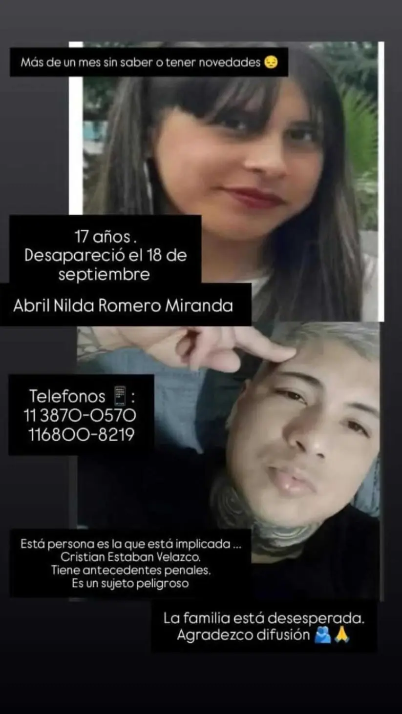 Caso Abril Romero