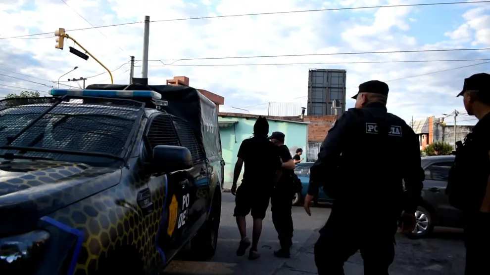 Personas detenidas.