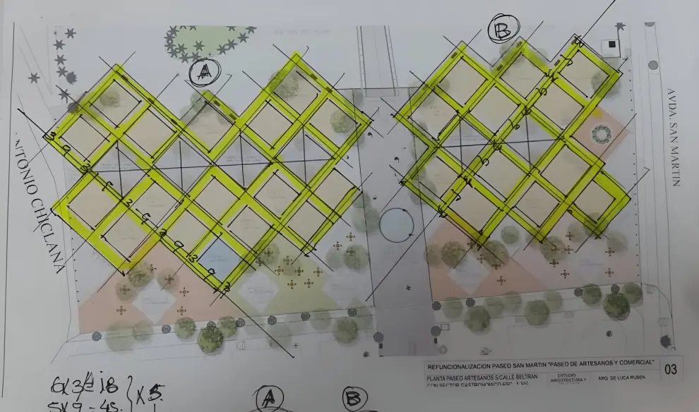 Proyecto parque san Martín