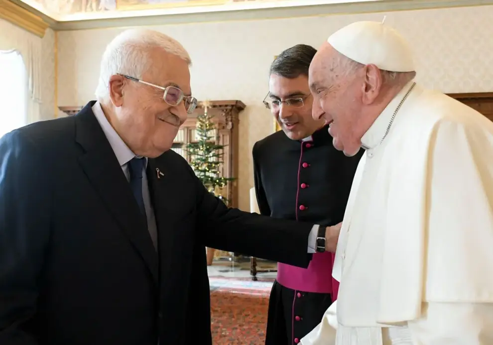 Abbas con Francisco