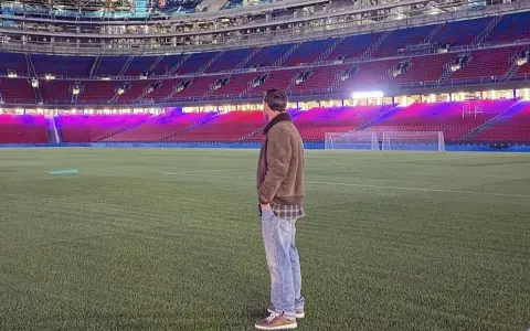 Lionel Messi en el Camp Nou