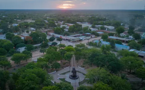 Vista de la ciudad de Morillo Juan Sola 