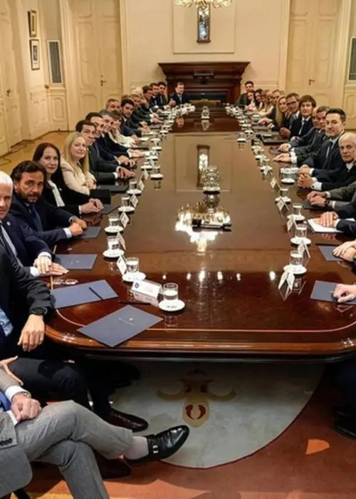 Gobernadores en la Rosada