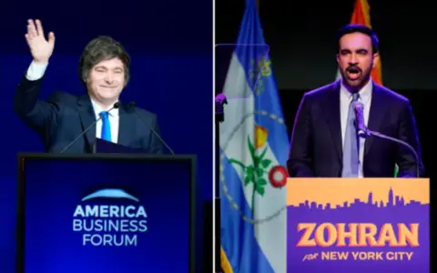 Milei y Mamdani, opuestos en ideología pero similares en tono, apelan a discursos firmes que buscan capitalizar el descontento social.
