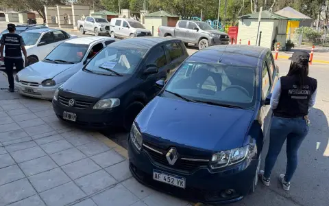 Los autos con pedido de secuestro.