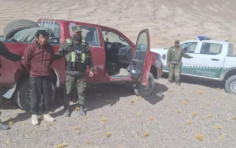 Marihuana secuestrada en San Antonio de los Cobres.
