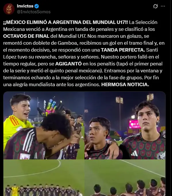 Invictos no podía faltar con su "anti-argentinidad".