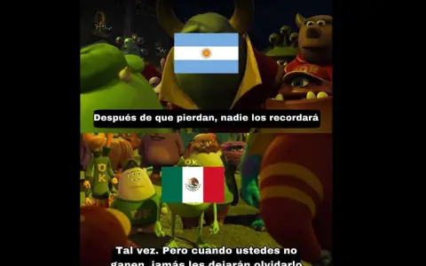 Perdió Argentina con México y hubo memes.
