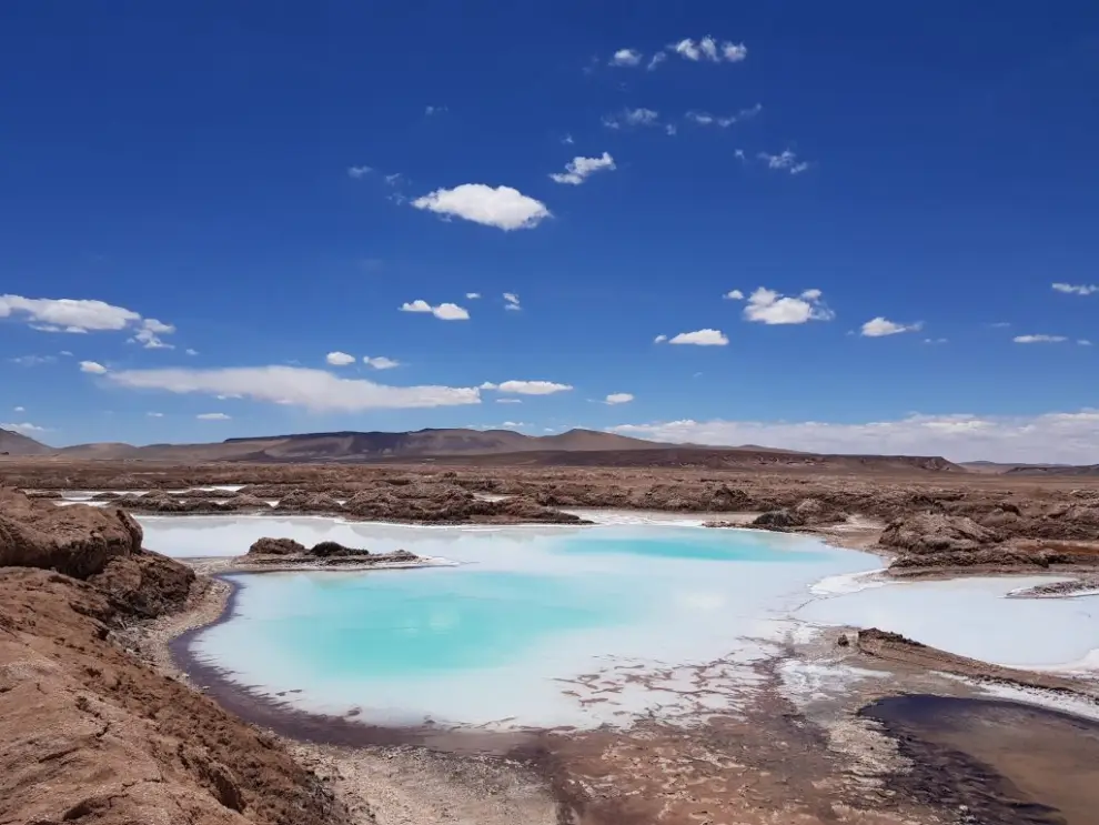 Salar de litio Hombre Muerto, Argentina.