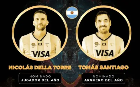 Nicolás Della Torre y Tomás Santiago entre los aspirantes a "los mejores del año".