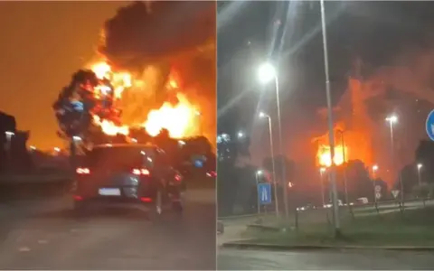 Explosión en Ezeiza