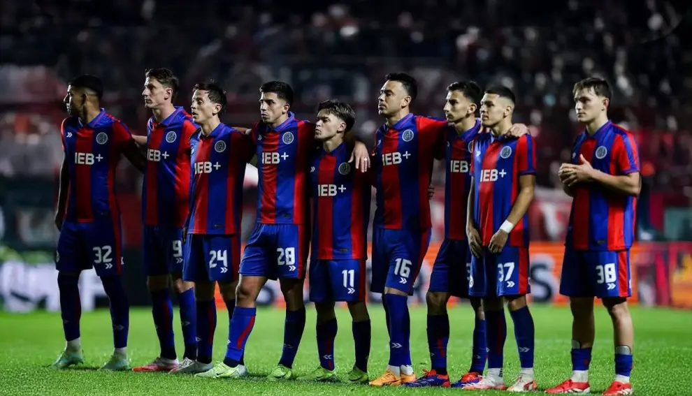 El plantel de San Lorenzo, que en la semana emitió un duro comunicado por el mal momento que atraviesa.