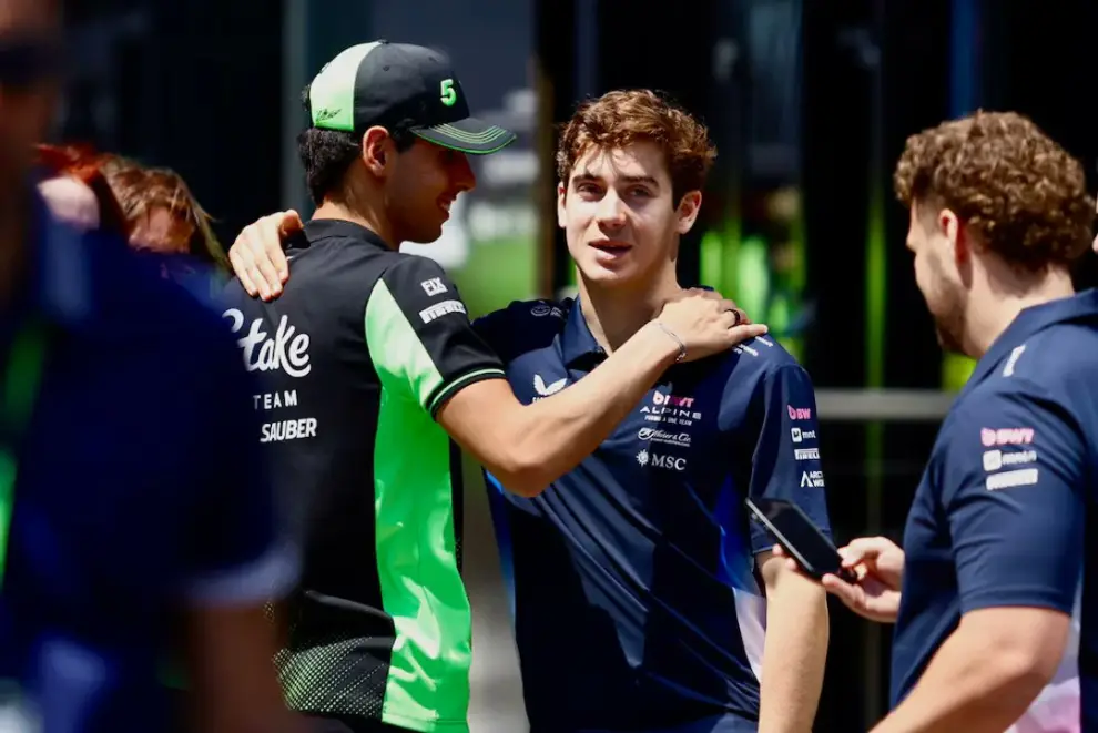 Franco Colapinto, unido a Gabriel Bortoleto por una sana amistad.
