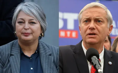 Jeannette Jara y José Antonio Kast.
