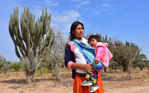 Mamá mujer wichi
