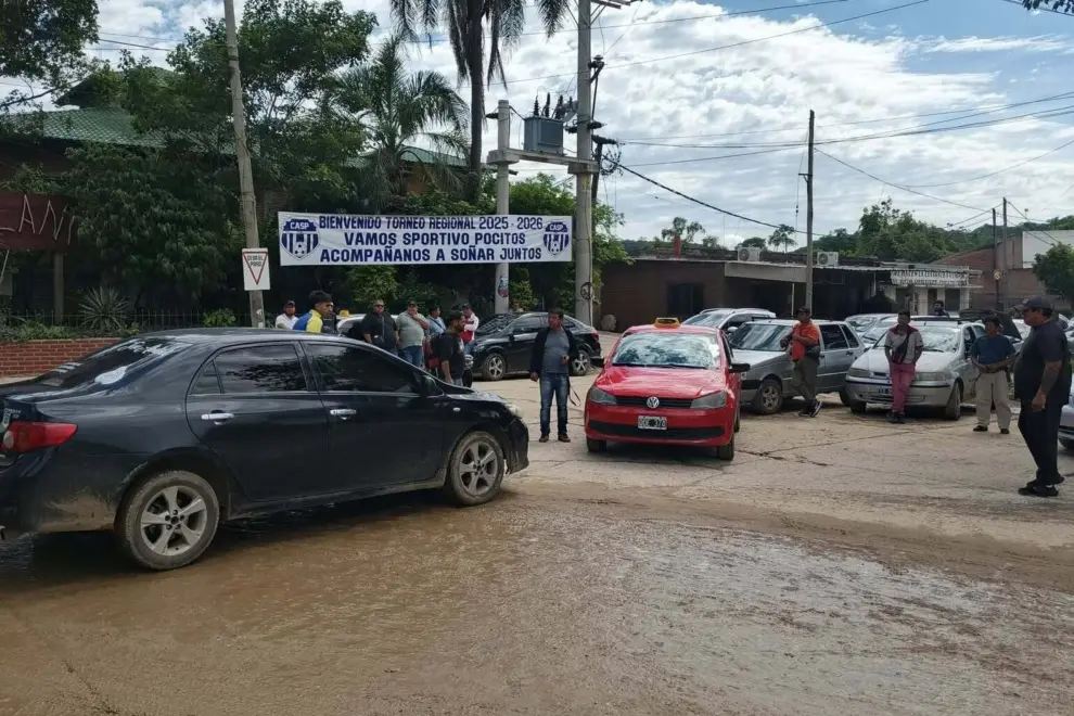 Los cortes se dieron en varios puntos de la localidad