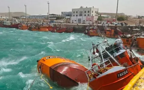 Temporal de viento en la Patagonia hundió tres barcos