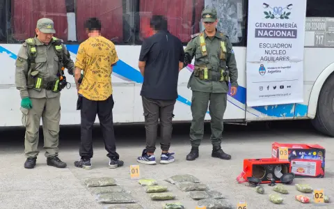 Secuestro de marihuana.